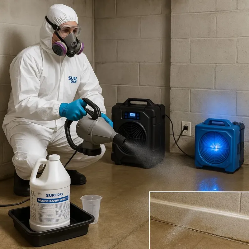 Sanitization and Odor Removal process in Beeville, TX