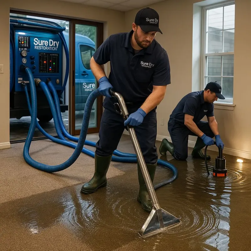 Water Extraction and Removal process in Beeville, TX